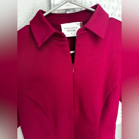 Women's Raspberry denim Mini dress - Picture 8 of 13